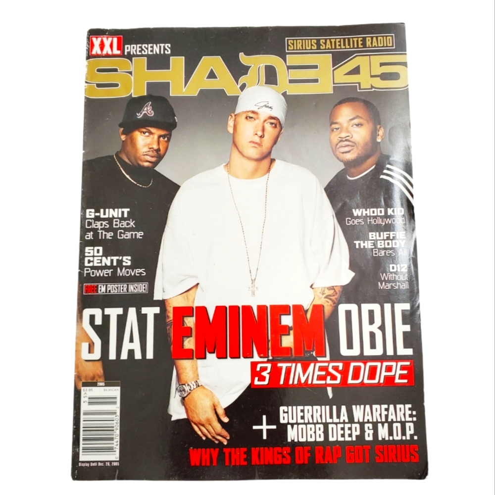 XXL Presents Shade45 Eminem 3 Times Dope Dec 2005